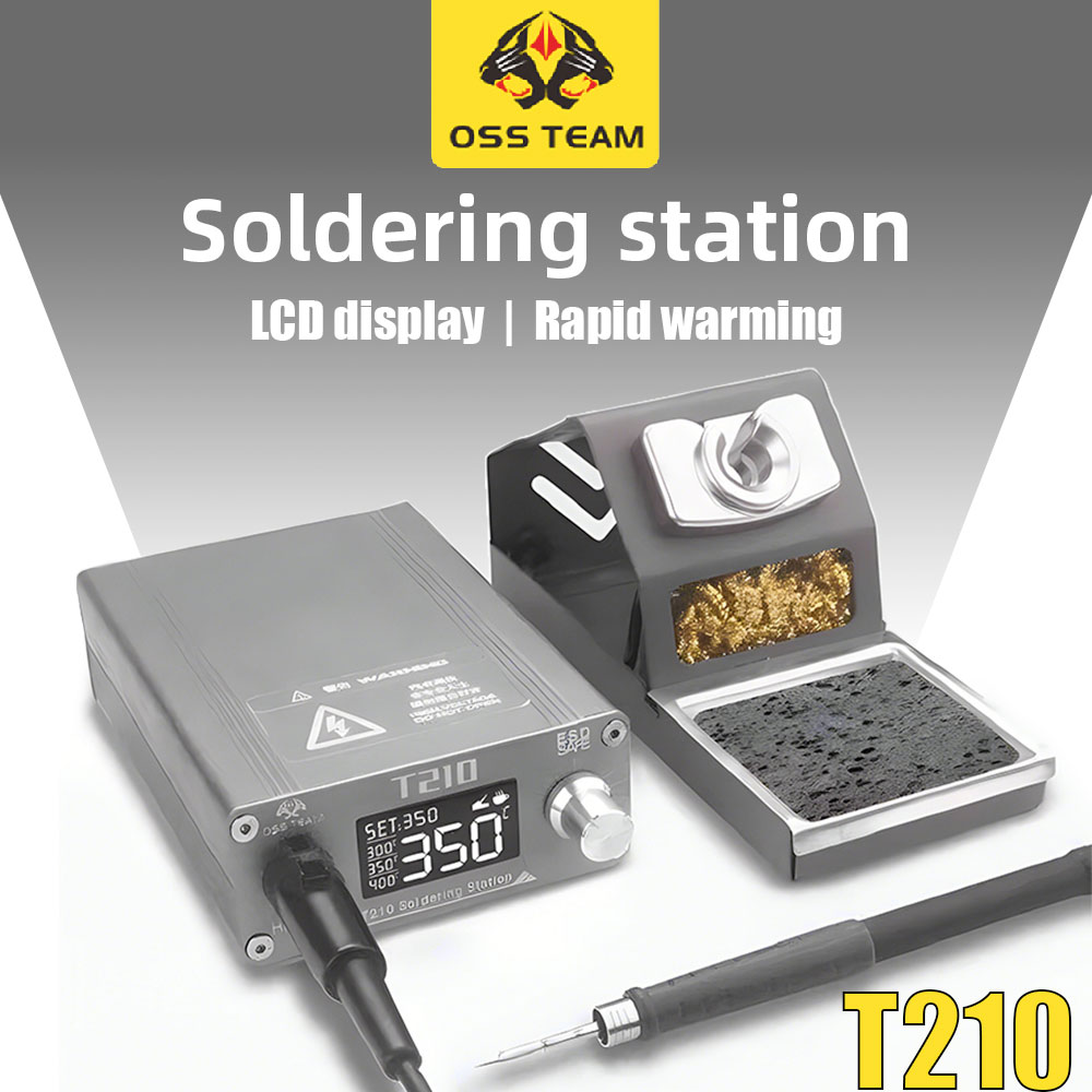 Electronics Repair Tools And Equipment - OSS T210 Smart Soldering Station Digital