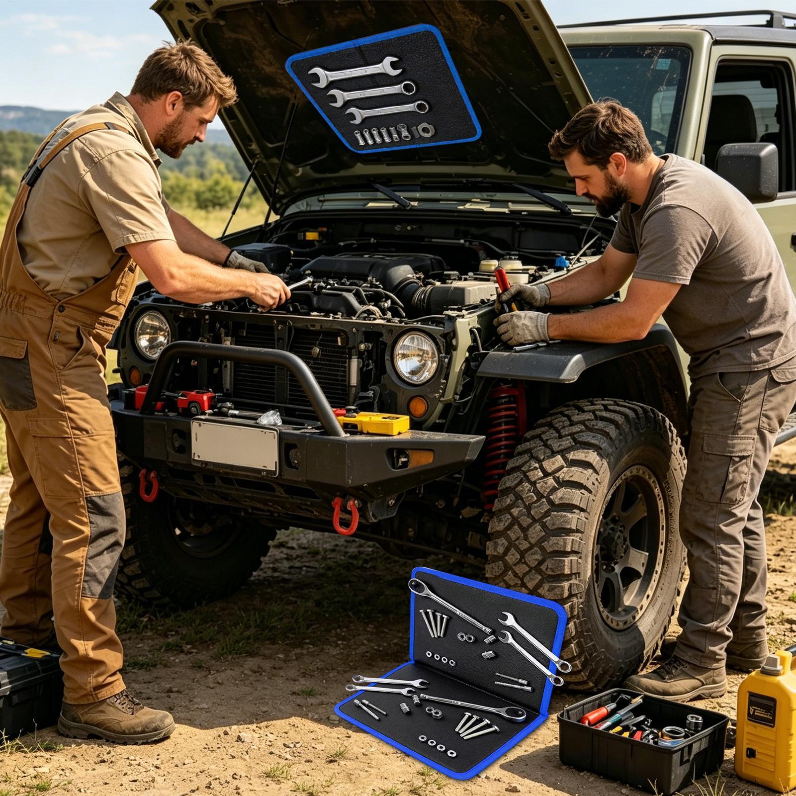 Magnetic Tool Mat With Powerfu - Electronics Repair Garage review and price