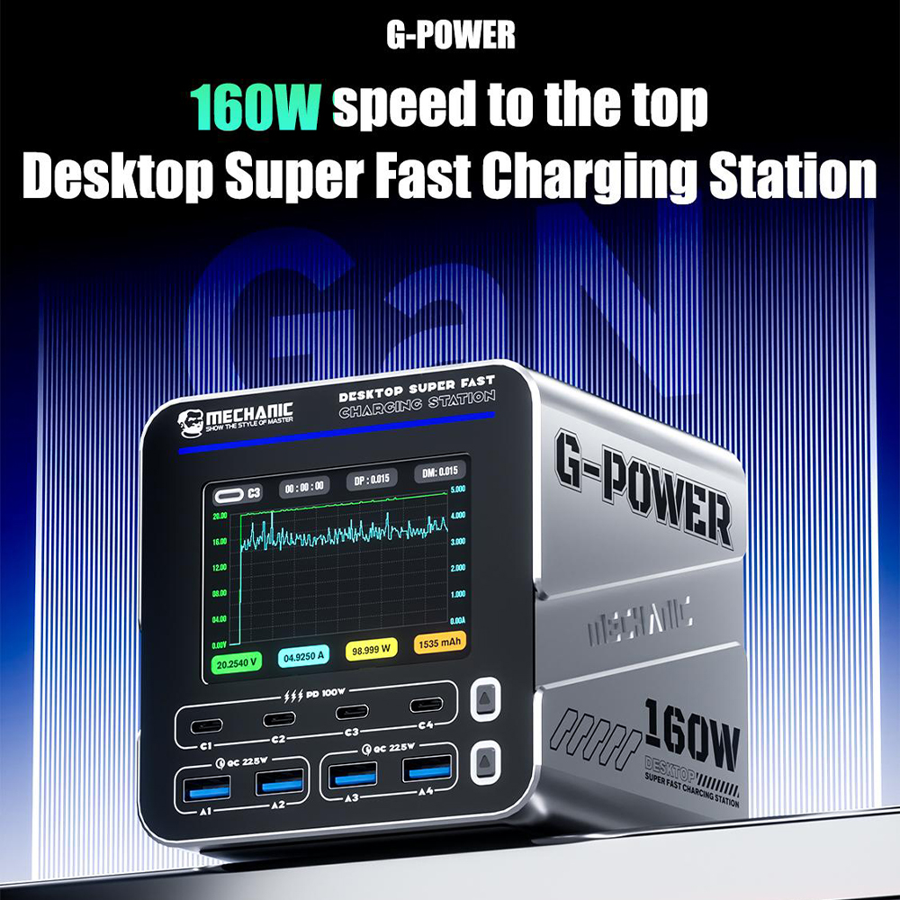 Mechanic G-POWER 160W 8-port G - Electronics Repair Tools And Equipment review and price