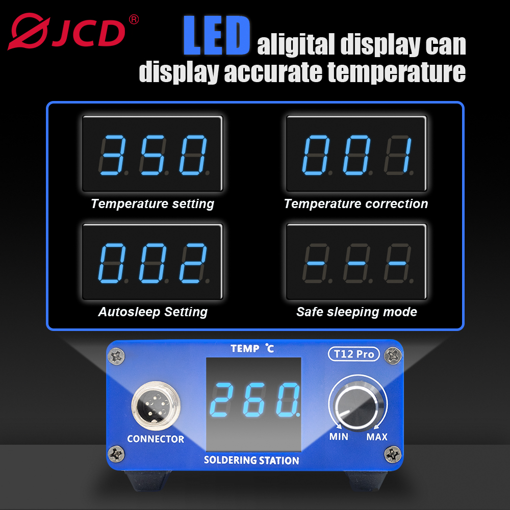 JCD T12Pro Soldering Station L - Electronics Repair Tools And Equipment review and price