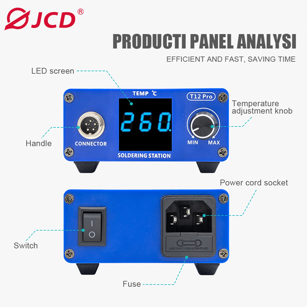 JCD T12Pro Soldering Station L - Electronics Repair Tools And Equipment review and price