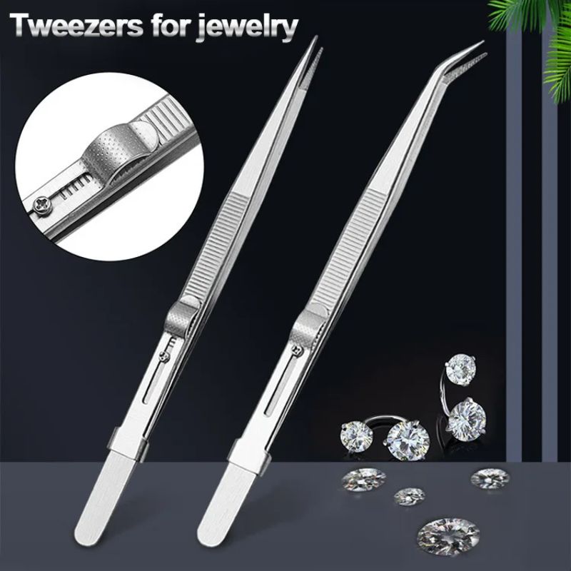 Stainless Steel Tweezers Adjus - Electronics Repair Tools And Equipment review and price