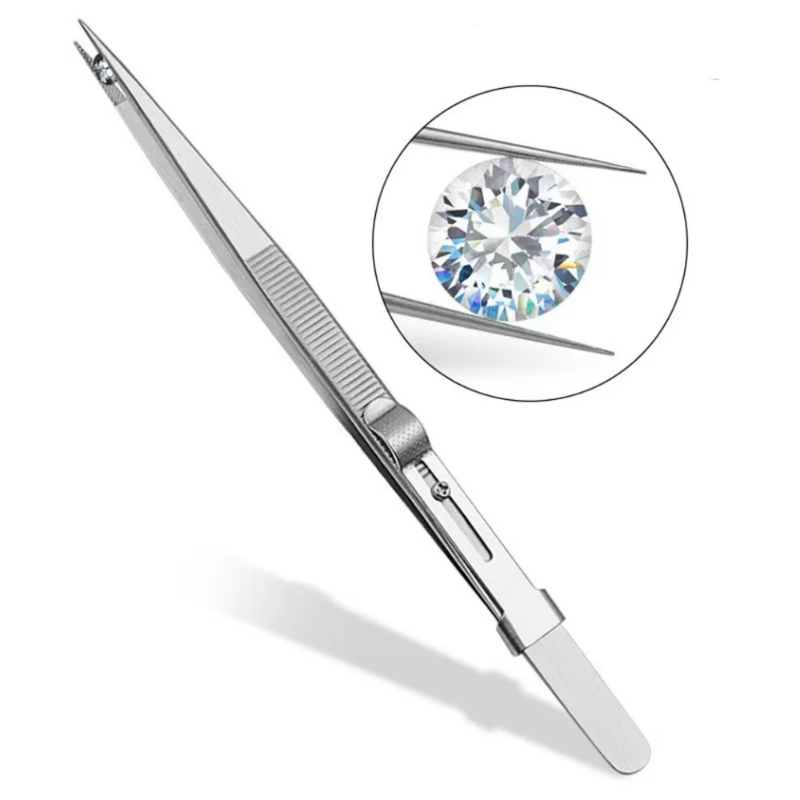 Stainless Steel Tweezers Adjus - Electronics Repair Tools And Equipment review and price