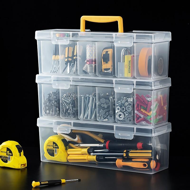 7 Piece Transparent Parts Stor - Electronics Repair Garage review and price